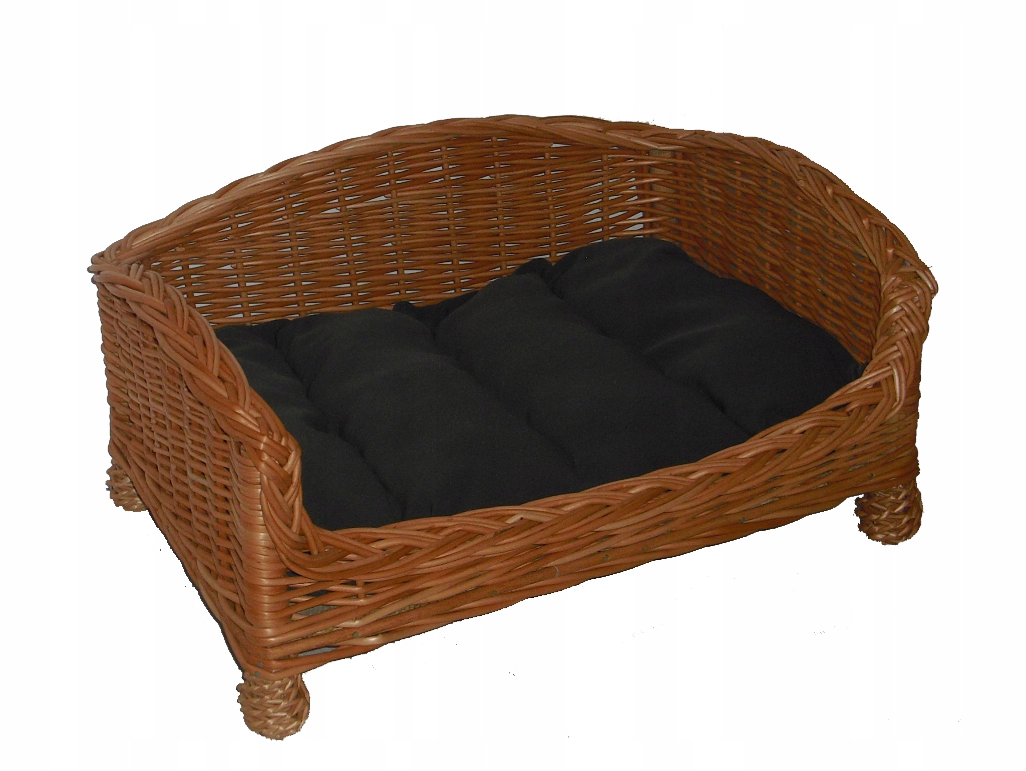 Legowisko wiklinowe Sofa leżak dla psa-kota 60cm