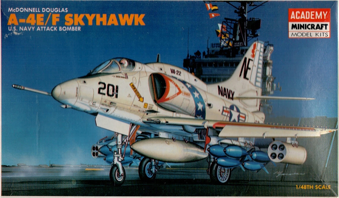 A-4E/F SKYHAWL MODEL KITS 1/48