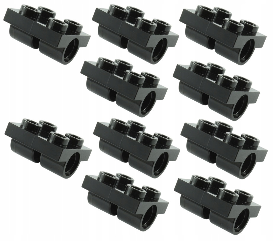 

Lego Płytka 2x2 2 Otwory Czarna (2817/281726) x10
