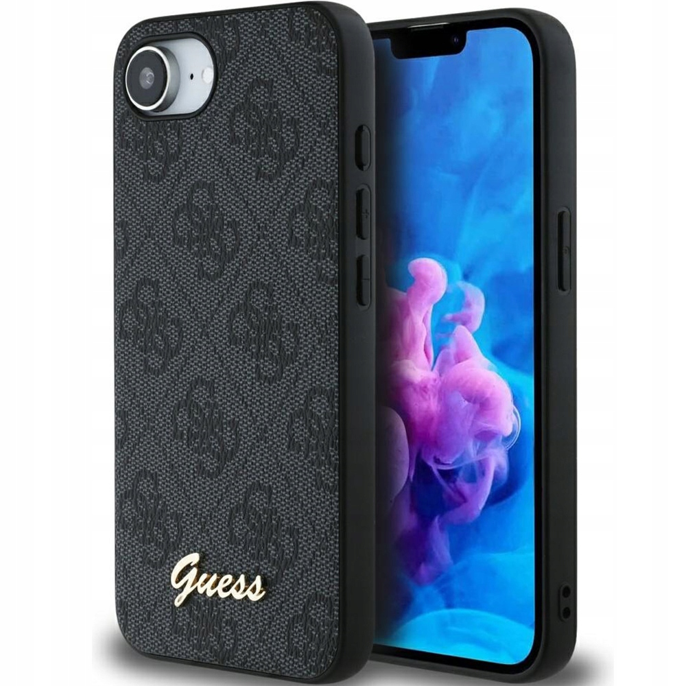 Pouzdro Guess pro iPhone 16e, MagSafe, módní, ochranné, stylové, vzorované