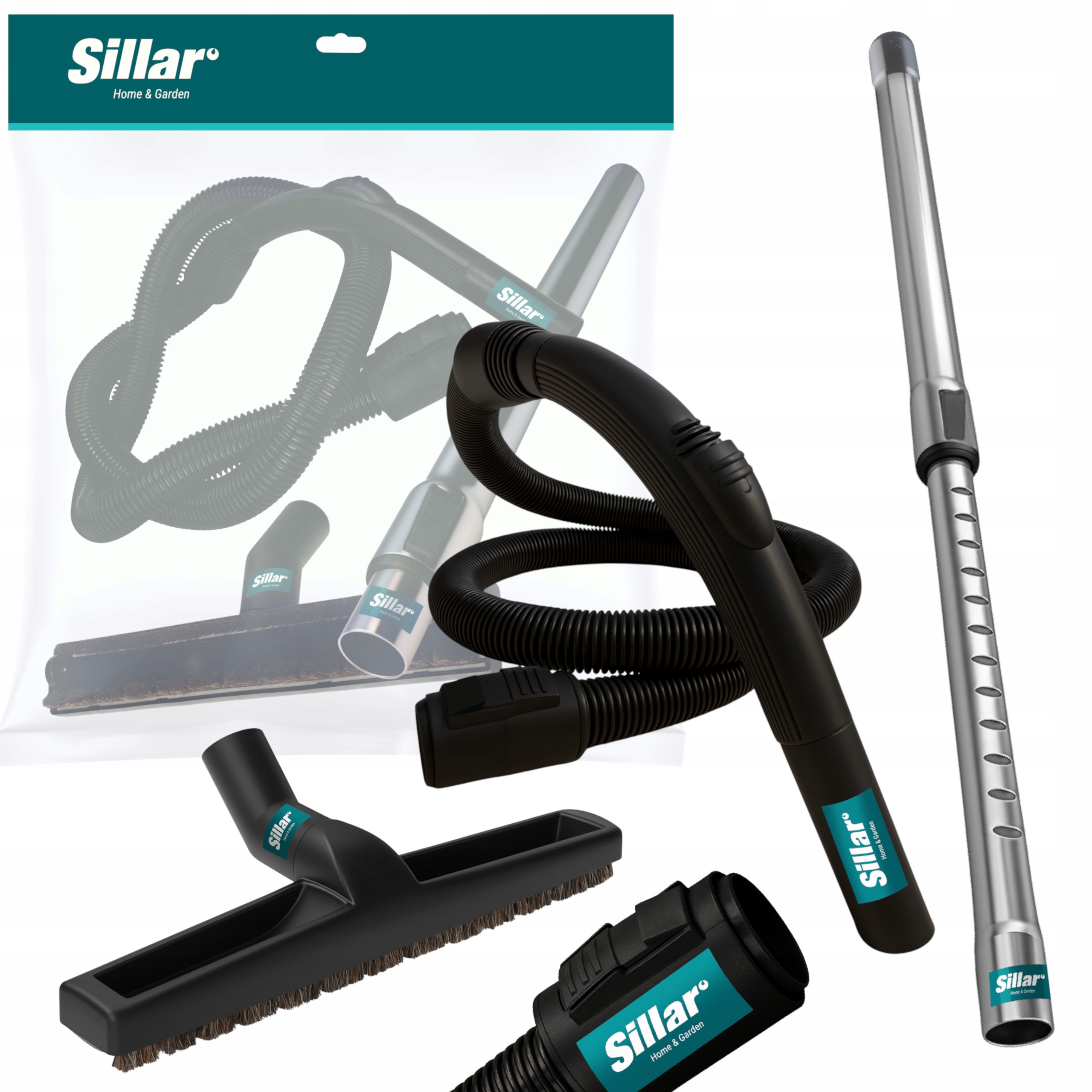 Zestaw Sillar rura wąż szczotka do odkurzacza Karcher A WD2 WD3 WD4 WD5 Se