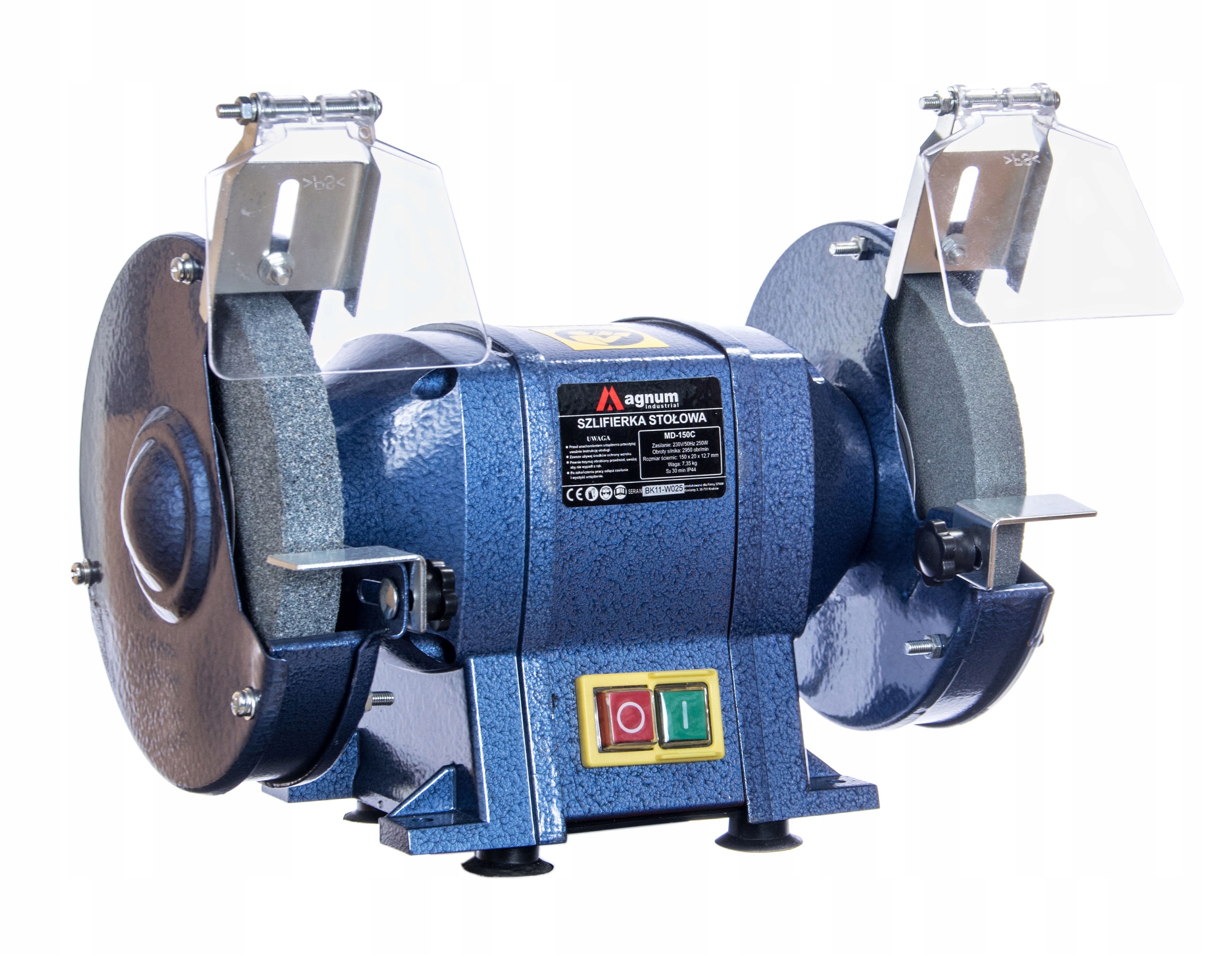 

Szlifierka Stołowa Dwutarczowa Magnum 250W 150MM