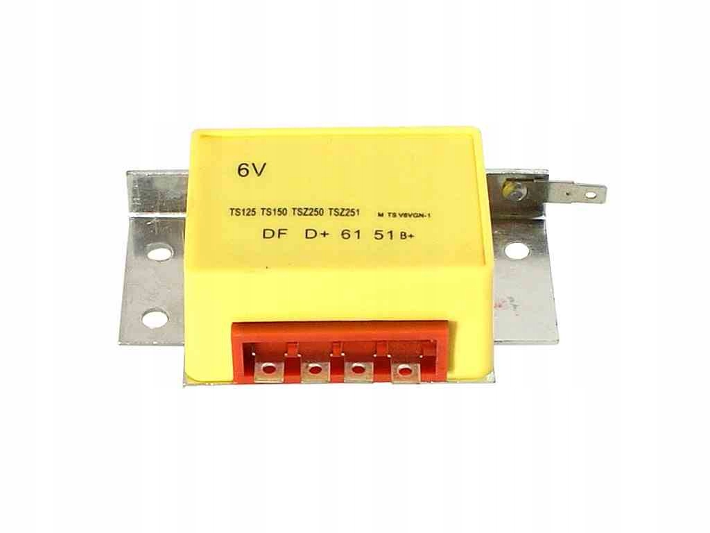 REGULATOR NAPIĘCIA MZ RTZ 6V SC ŻÓŁTY ETZ TS PRL Producent inny