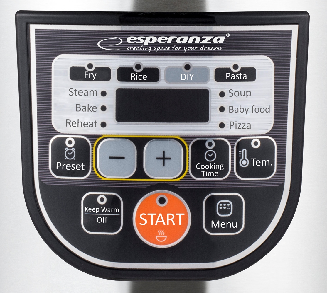 MULTICOOKER SZYBKOWAR PAROWAR 11 FUNKCJI PROGRAMÓW Moc 860 W