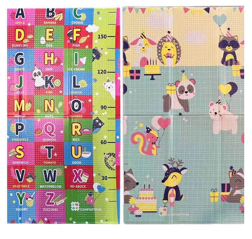 

Mata Piankowa Dwustronna Przyjęcie Alfabet 180x200
