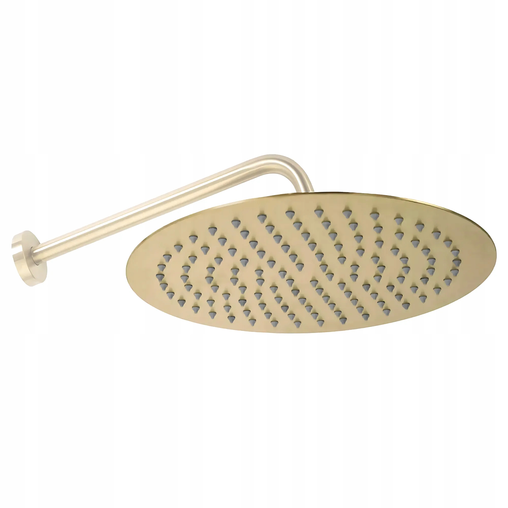 Rea Kulatá Zlatá Kartáčovaná Dešťová Sprcha