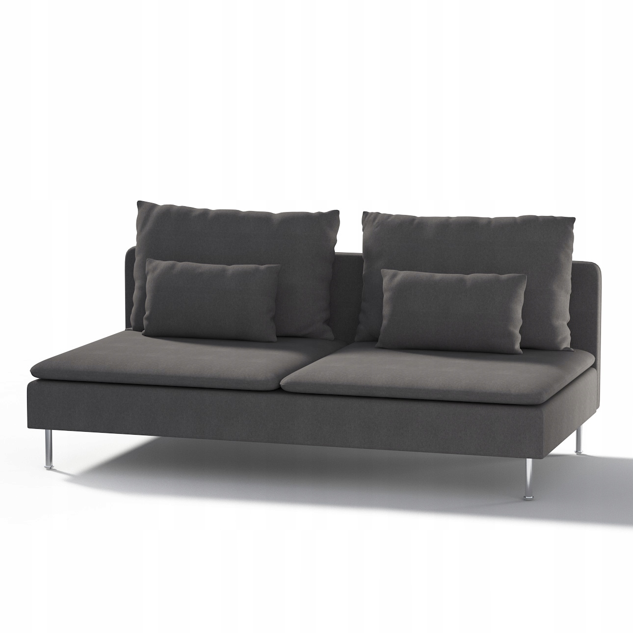 Dekoria Obal na modul Söderhamn 3-místný Ikea šedý