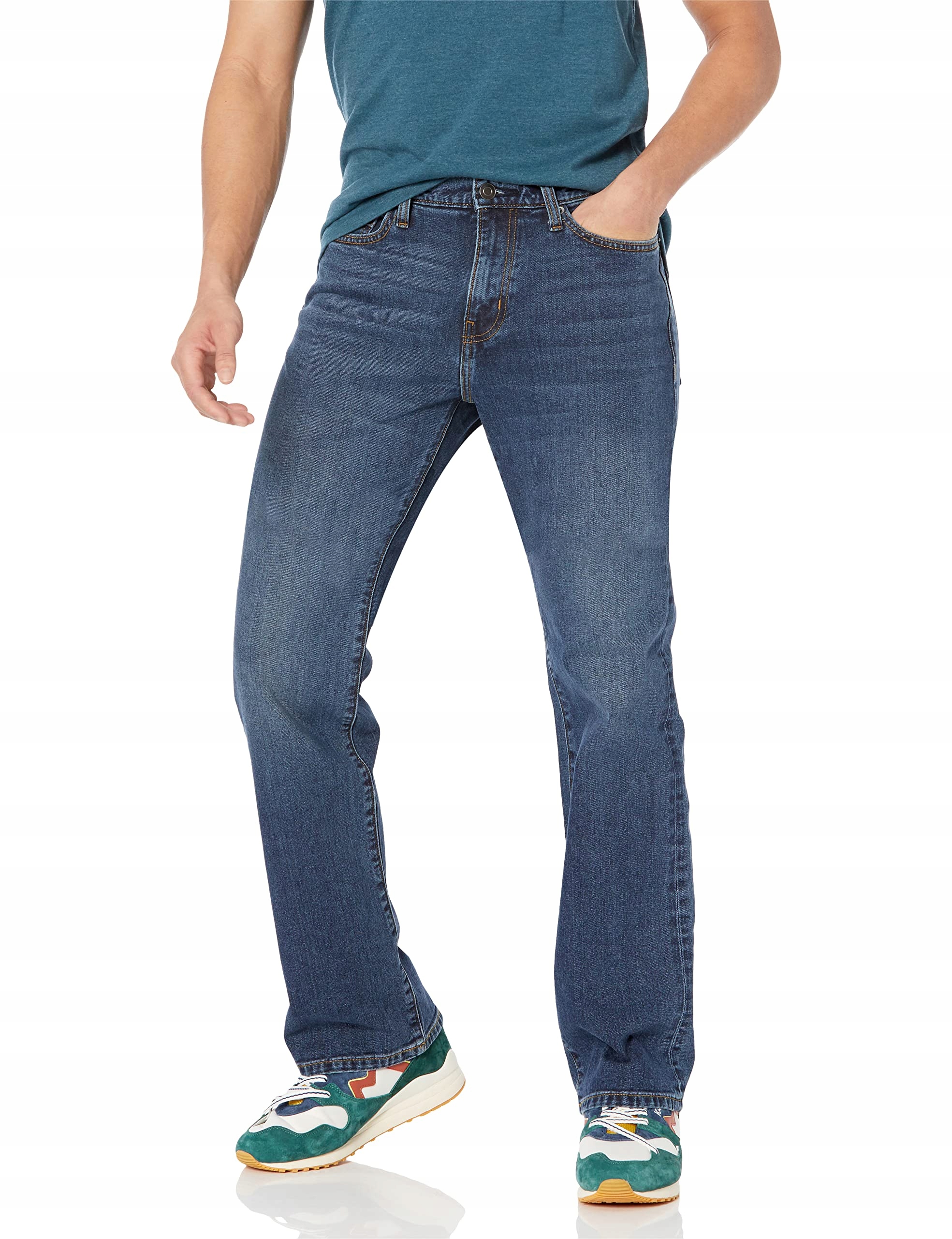 Slim Fit Men's Slim Bootcut Stretch Jeans Amazon Essentials