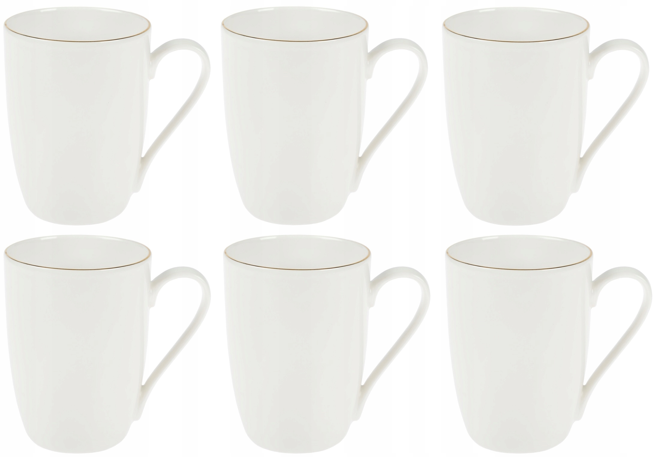 

Zestaw Kubek Oro Porcelana Krem 6x400ML