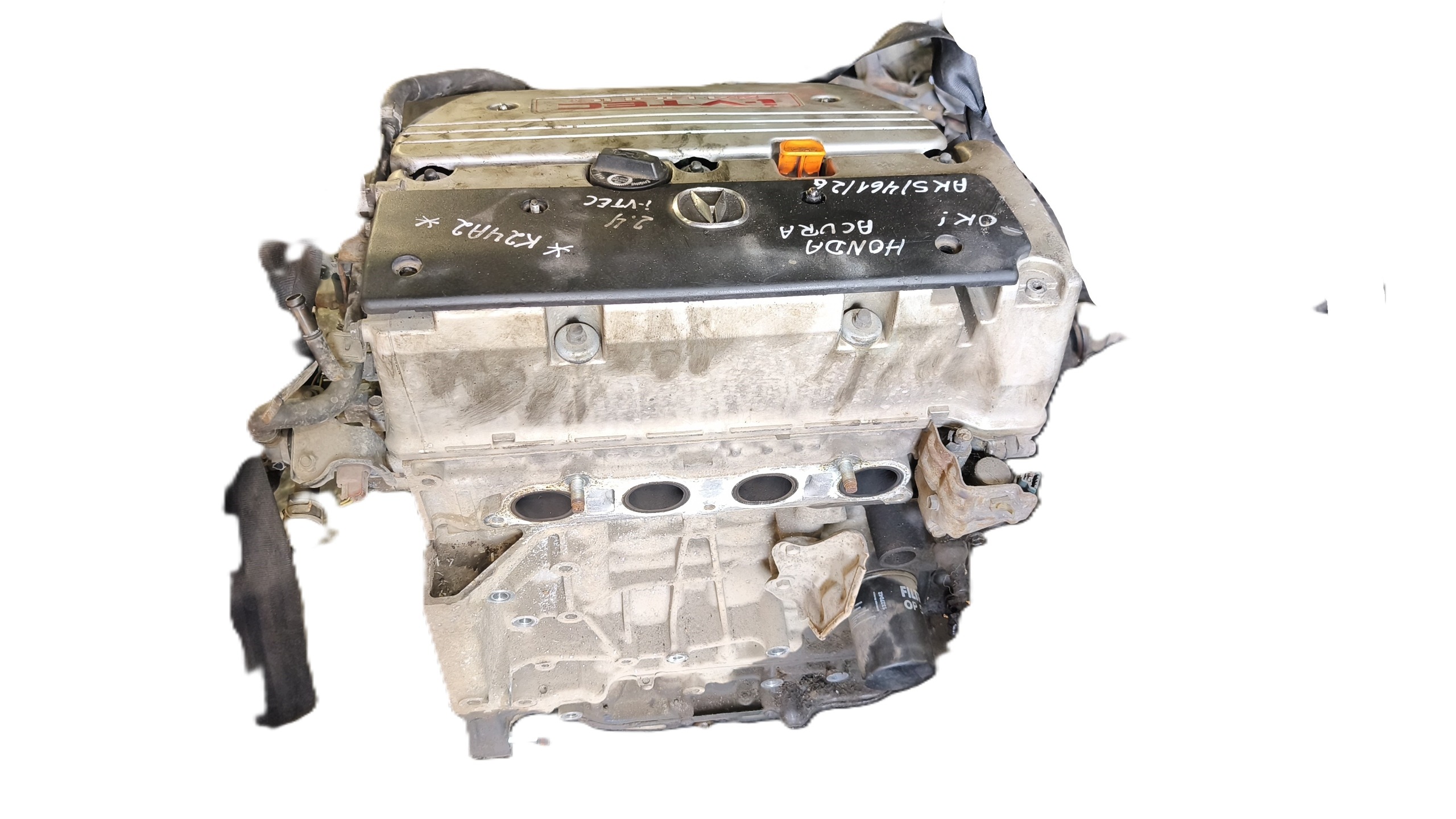 engine unprotected pillar HONDA ACURA 2006r 2.4B VTEC K24A2