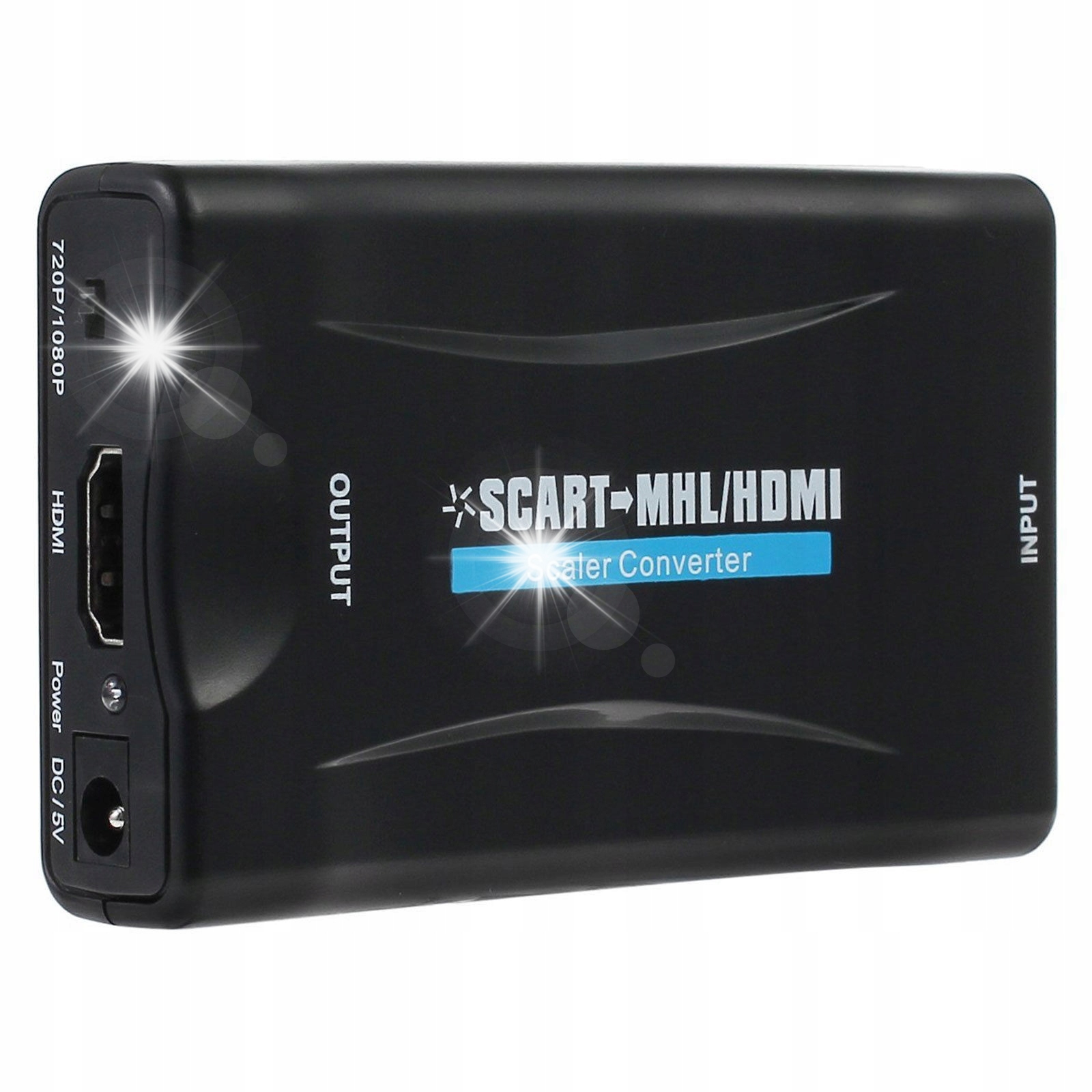 Konwerter Adapter Przejście AV SCART EURO na HDMI