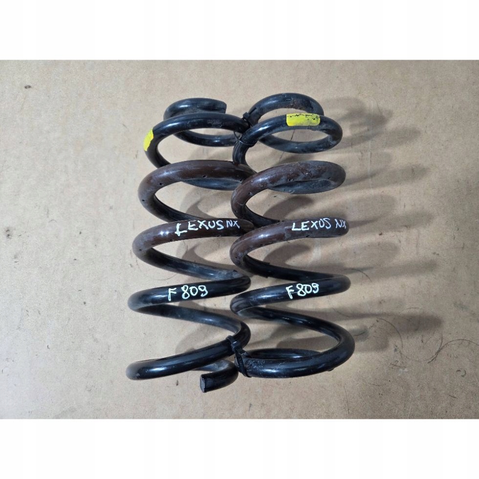 Lexus NX and springs rear. (F809)
