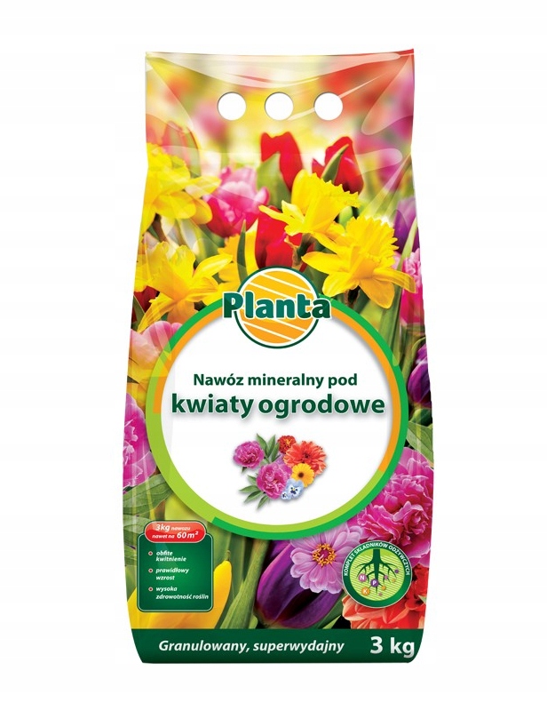 

Planta Nawóz do Kwiatów Ogrodowych 3kg Wydajny