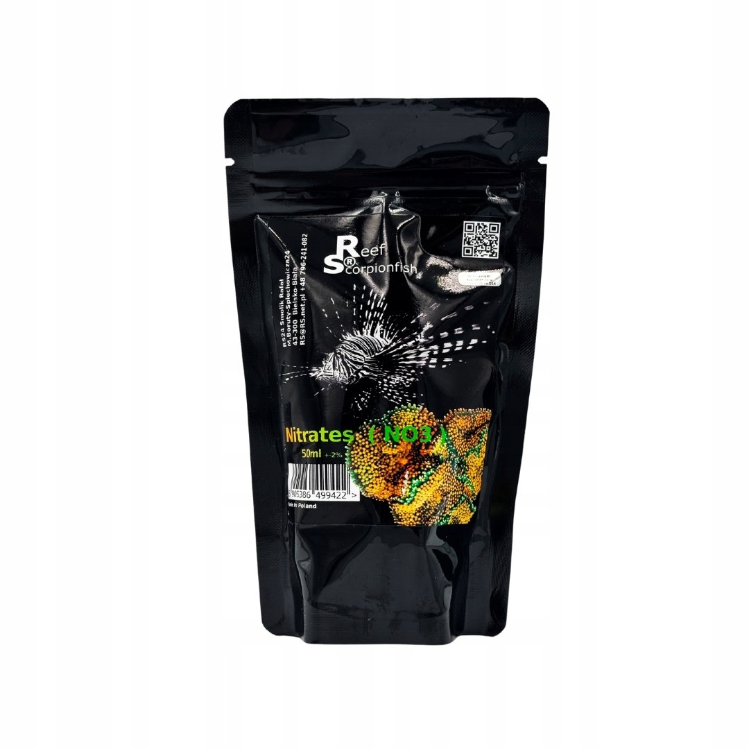 Dusičnany NO3 Do Mořského Akvária Doplněk Pro Korály Tekutina 50 ML