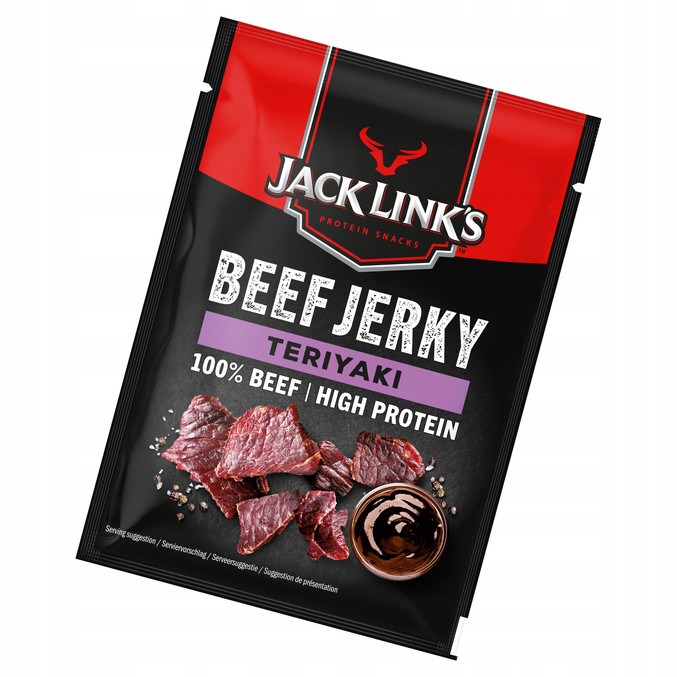 Levně Sušené Hovězí Maso 100% Jack Links Beef Jerky Protein Fit Svačinka 60 g
