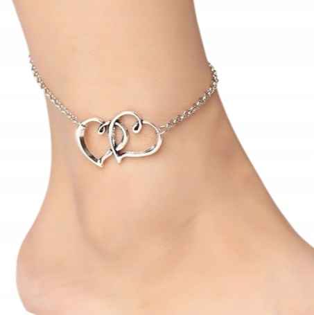 

Bransoletki Na Kostkę Nogę Serce Łańcuszek Wakacje