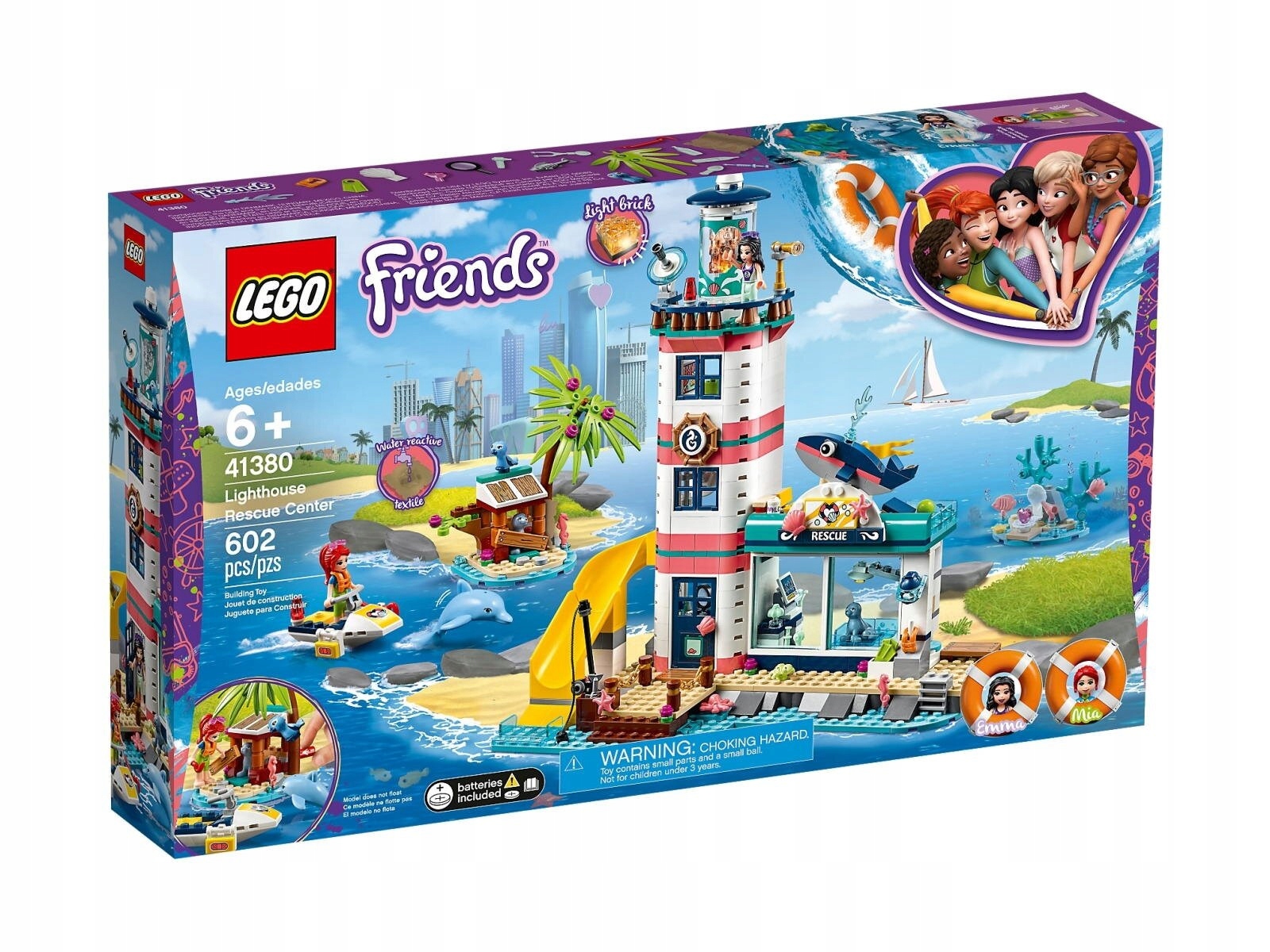 Lego Friends 41380 Záchranné centrum v majáku Nové