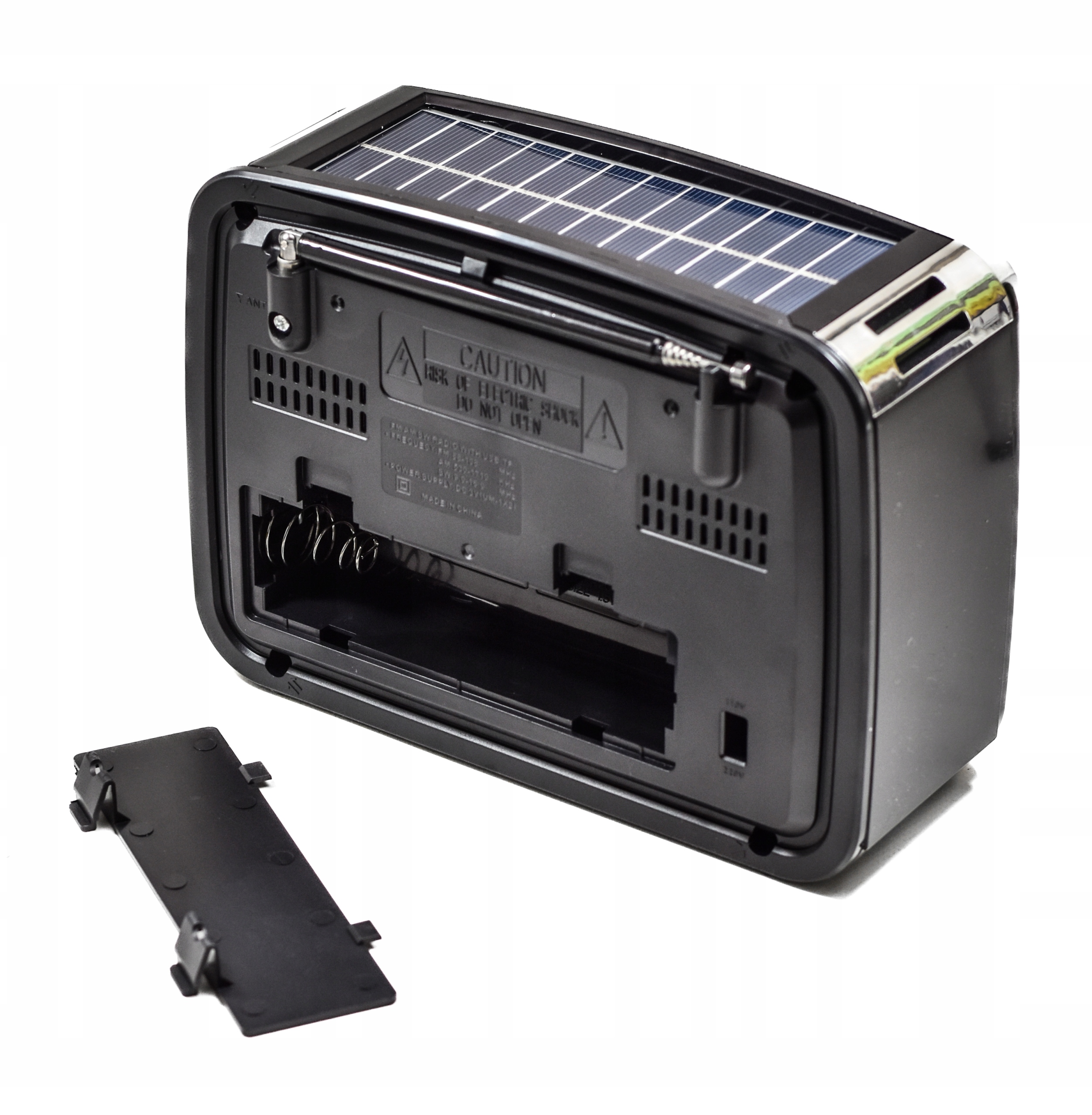RADIO RETRO SOLAR SOLARNE LATARKA LED GŁOŚNIK USB Model RX-455S