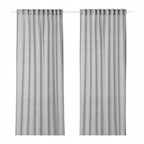 

Ikea Hilja zasłona 2 szt. 145 x 300 cm Szary