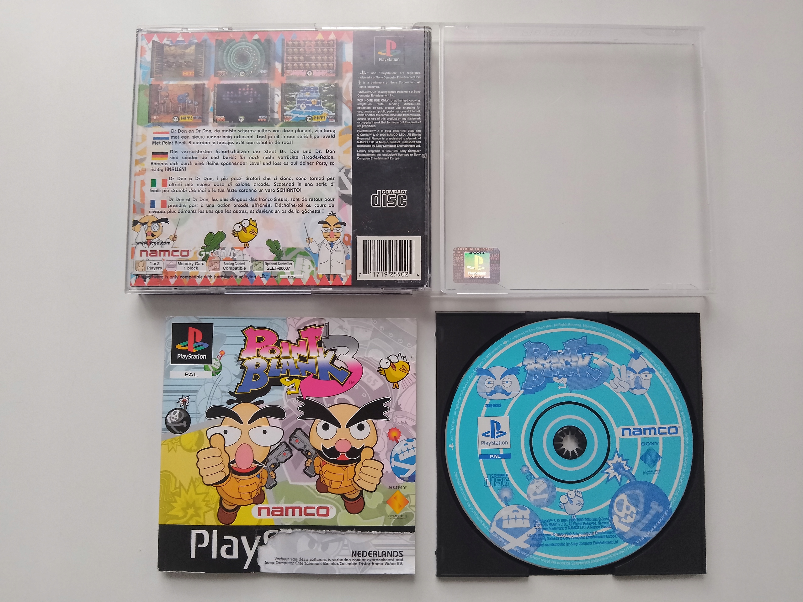 POINT BLANK 3 PSX PS1