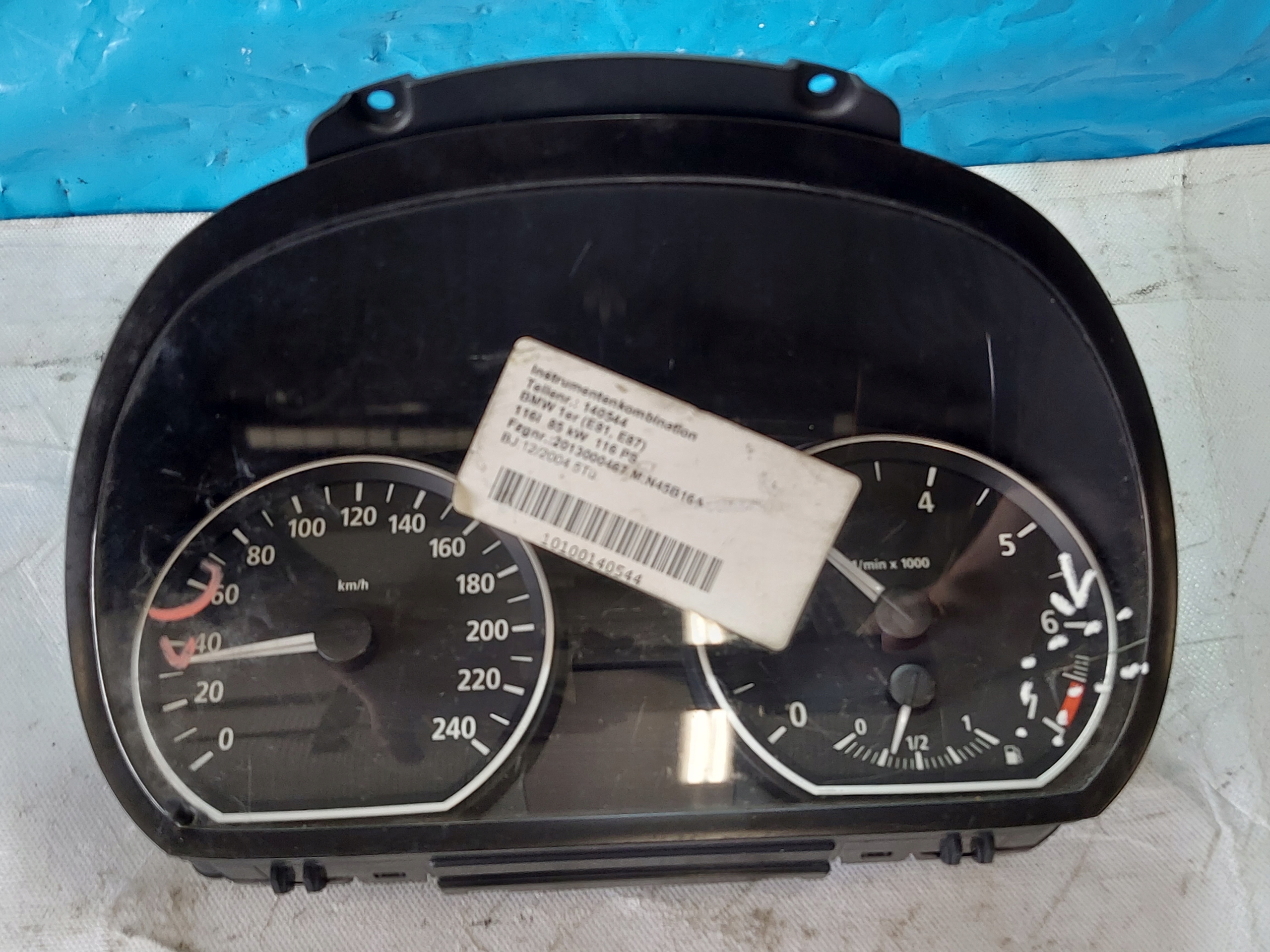 dials clock BMW 1 E87 116i 102493221