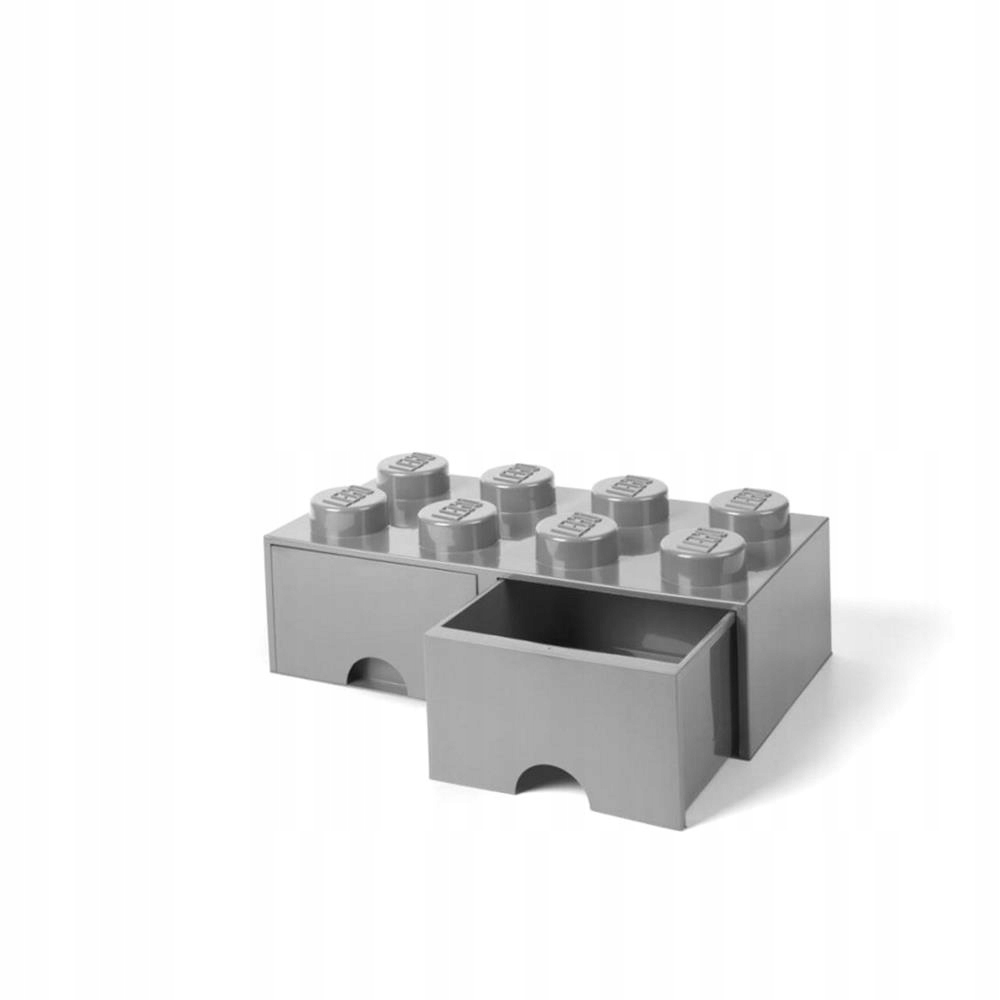 Lego (r) Kontejner S Kostkami A Zásuvkami Osmička Šedá