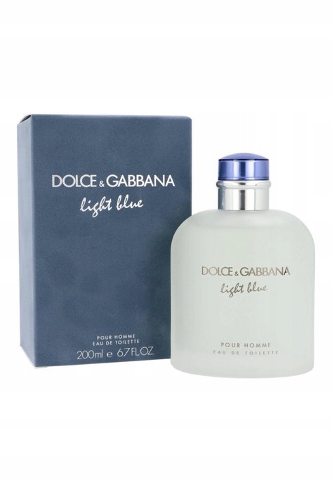 Dolce & Gabbana Light Blue Pour Homme 200ml Woda Toaletowa Perfumy Męskie