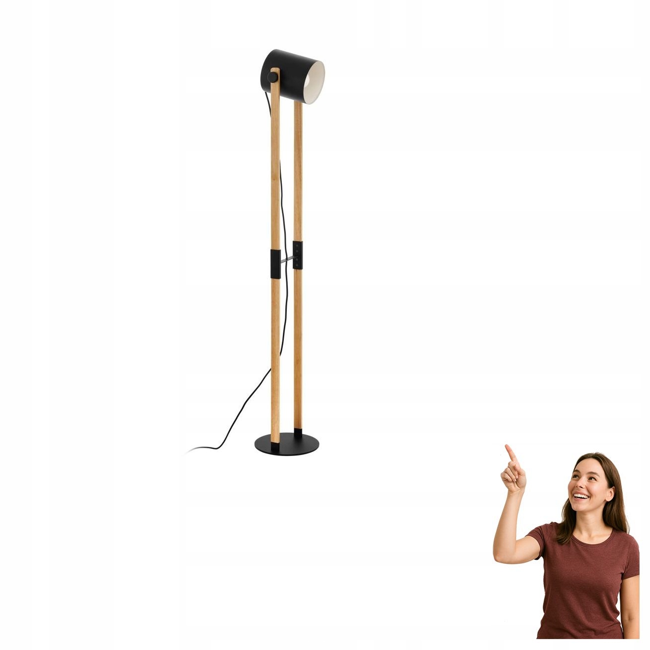 Podlahová lampa Hornwood 43048 Eglo