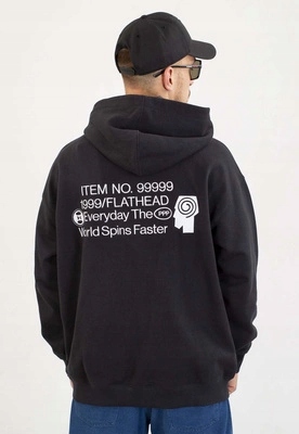 Mikina Prosto S kapucí Flathead černá