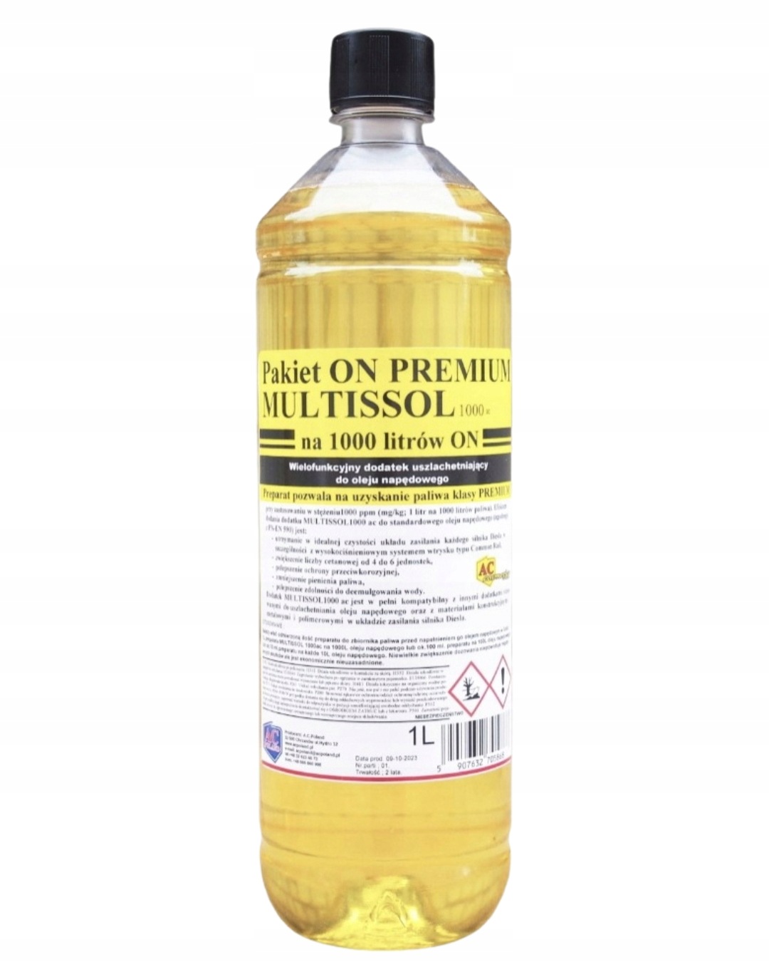 Dodatek do oleju napędowego Pl MULTISSOL500 500ml