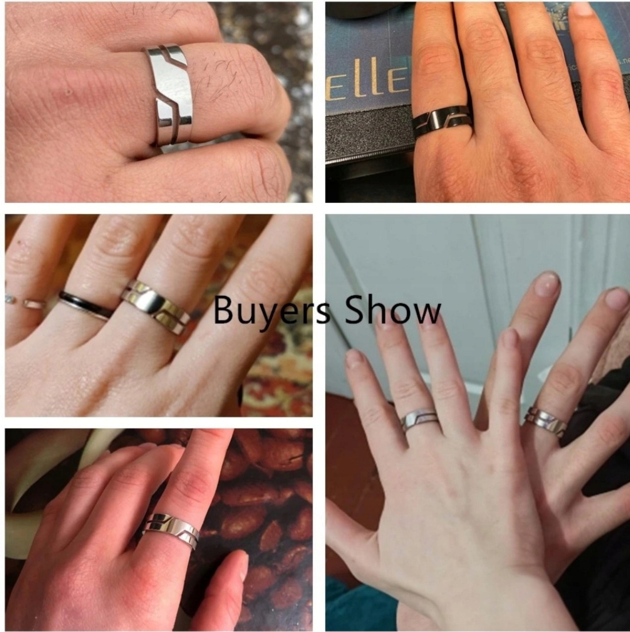 Czarny Pierścień Sygnet Prosty Punk Gothic STAL Marka Emigmat