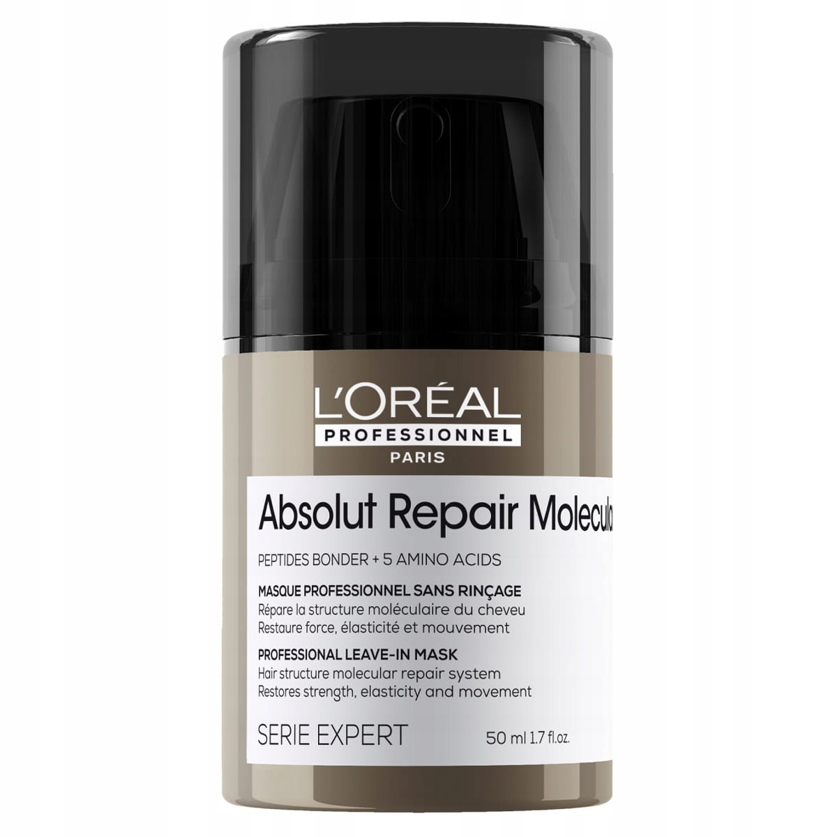 Loreal Absolut Molecular maska na posílení vlasů bez oplachování 50 ml