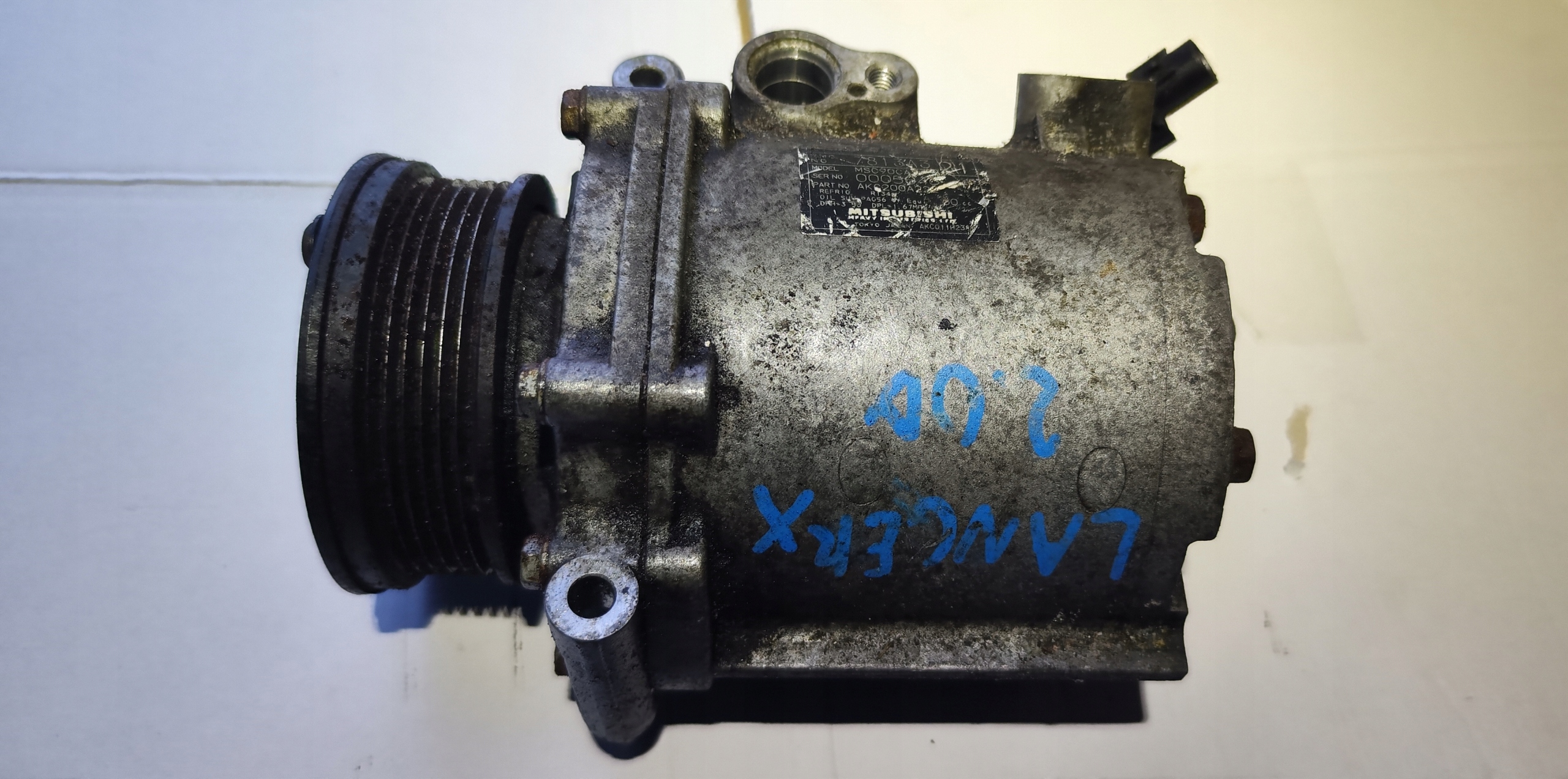 компрессор кондиционера 2.0 d mitsubishi LANCER 7813A321