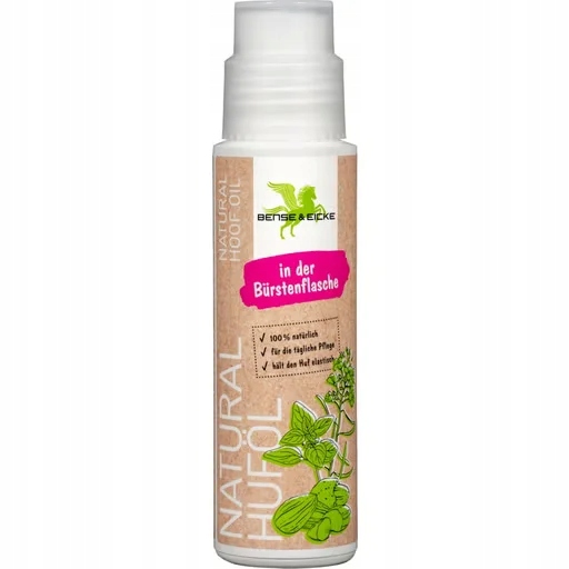 Olej dla koni do kopyt Bense & Eicke Natural Hufol z gąbką 200ml