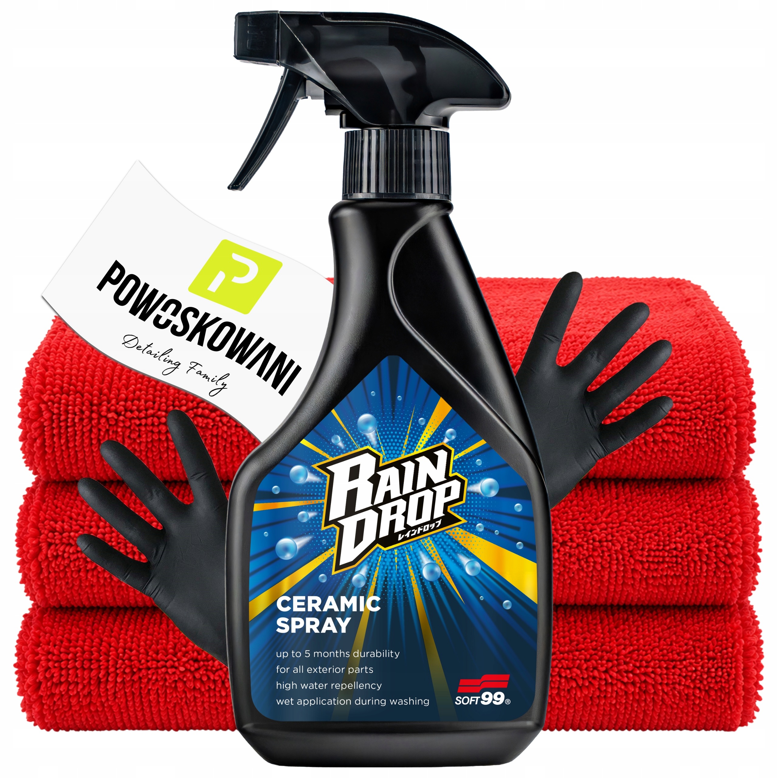 Rain Drop Ceramic Spray 500 ml Ceramiczny Quick Detailer Do Lakieru