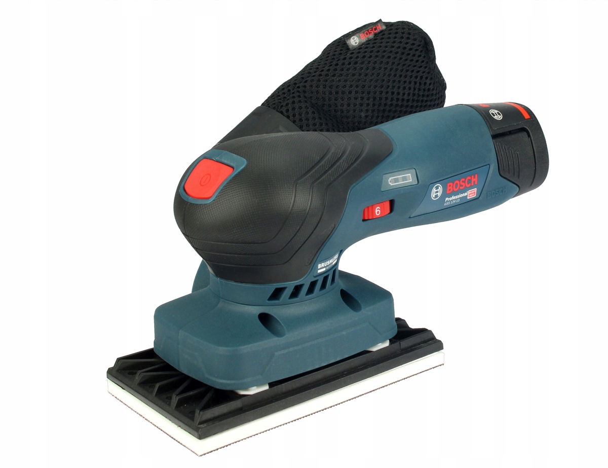 SZLIFIERKA OSCYLACYJNA GSS 12V-13 BOSCH 2x2,0Ah L-BOXX + 3 TALERZE Maksymalna prędkość obrotowa 10000 RPM