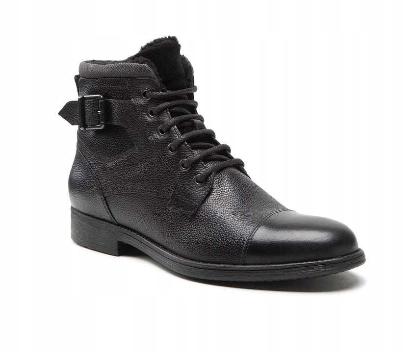 Geox Jaylon Pánské Kotníkové Boty Zateplené Na Zip A Šněrovací 43 J0C