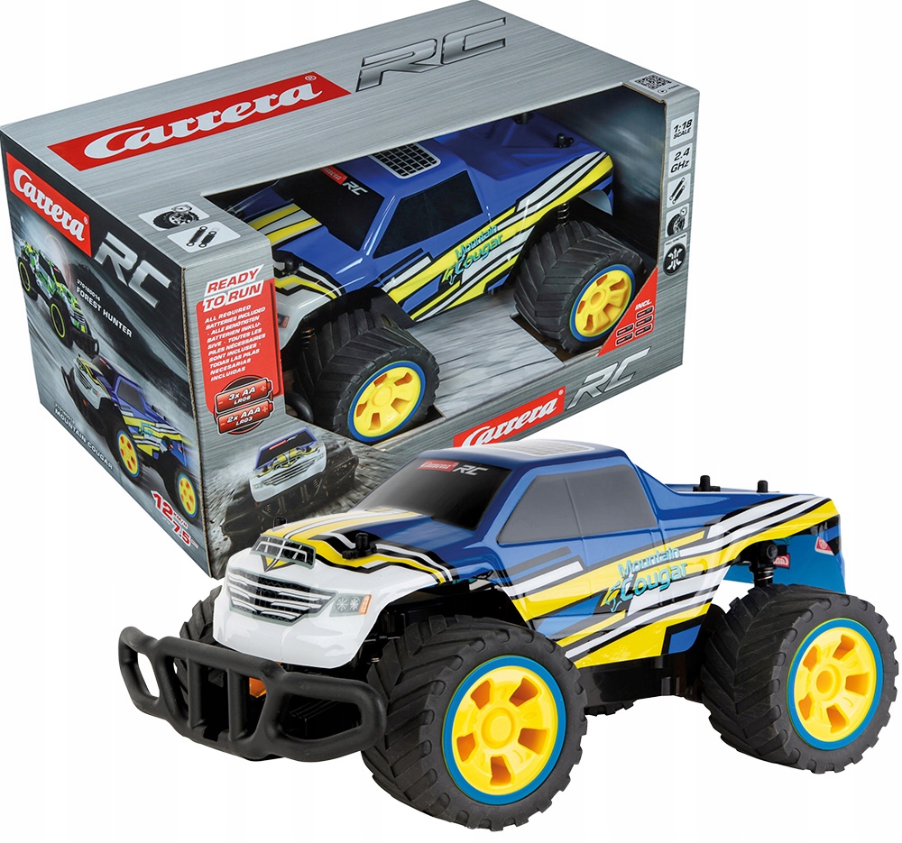 Carrera Rc Samochód Mountain Cougar 2,4 GHz 1:18