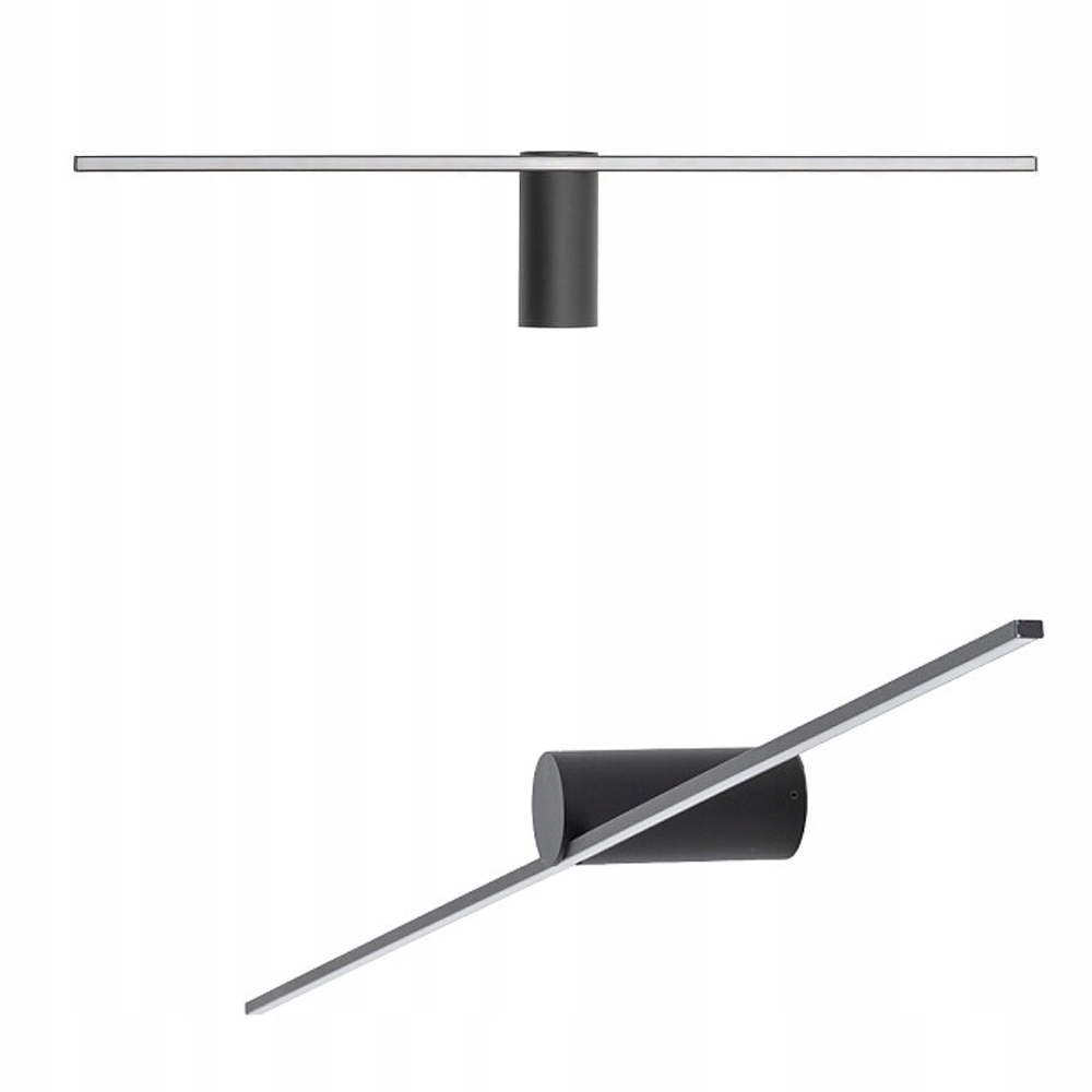 Lampa kinkiet Spin Led S 10W 3000K 360lm aluminium do korytarza Nowodvorski