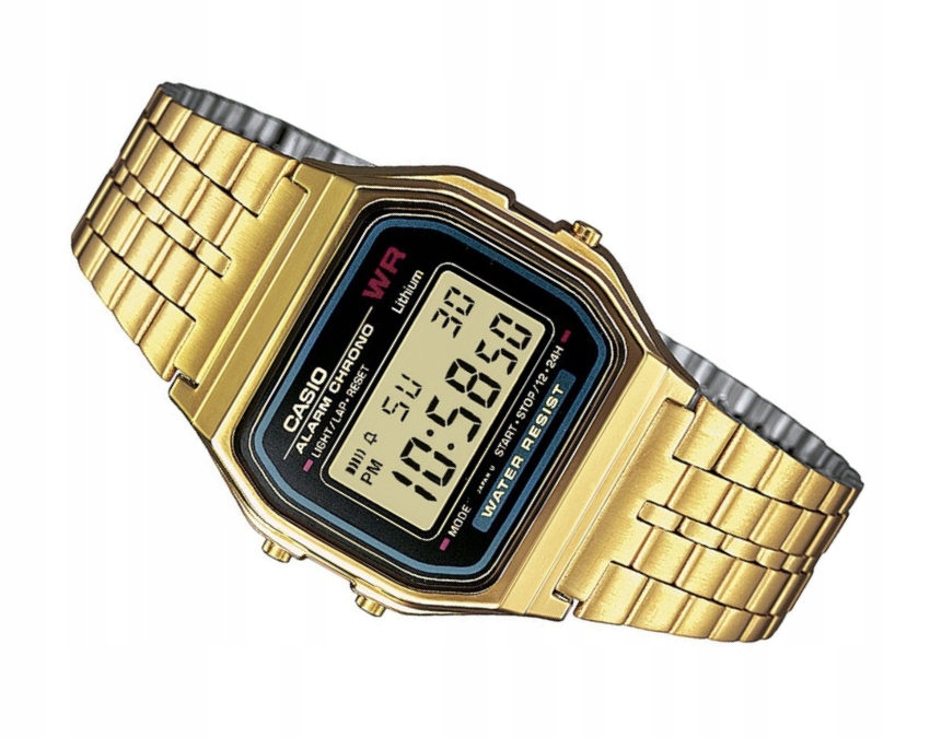 Hodinky Casio Retro A159WGEA-1EF Podsvícení