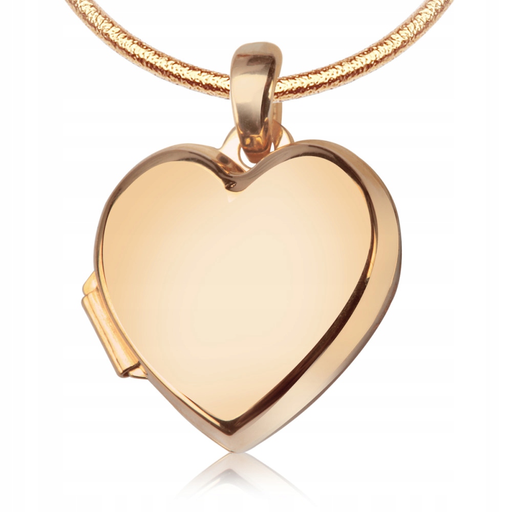 Złoty Wisiorek Serce Puzderko LA10095 Verona Jewellery