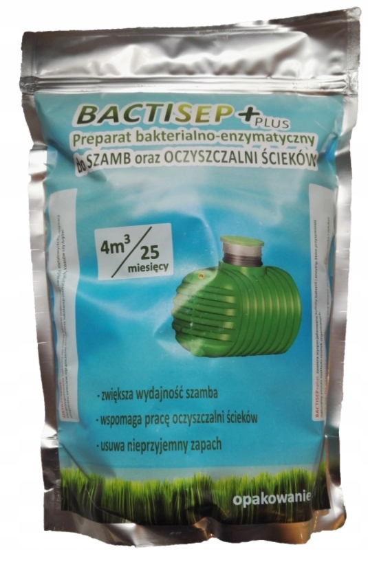 

Bactisep +Plus Preparat do szamb oczyszczalni 500g