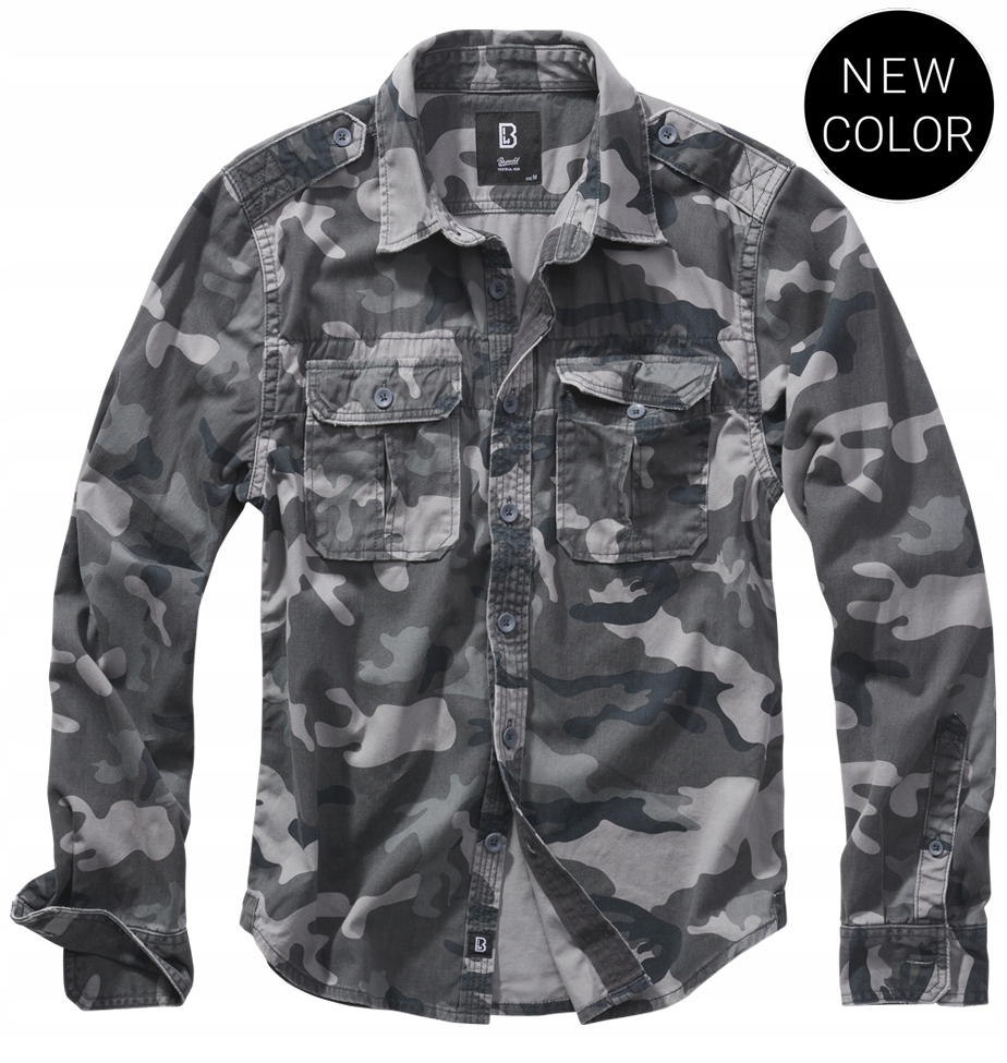 

Koszula Brandit Vintage Shirt grey camo L