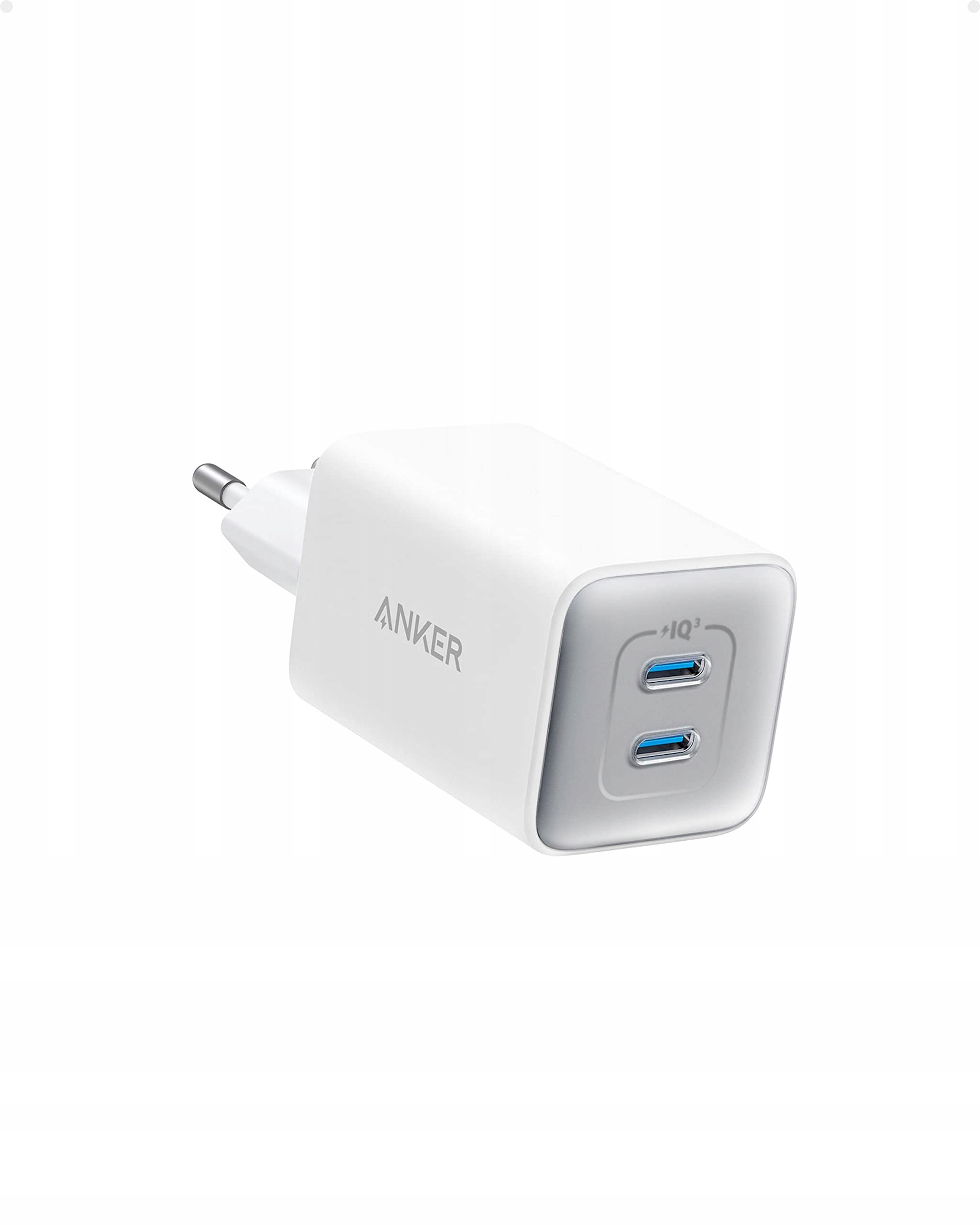 Anker 523 Nano 3 Pro Nabíječka GaN 47W Pd Piq 3.0 2xUSB-C bílá