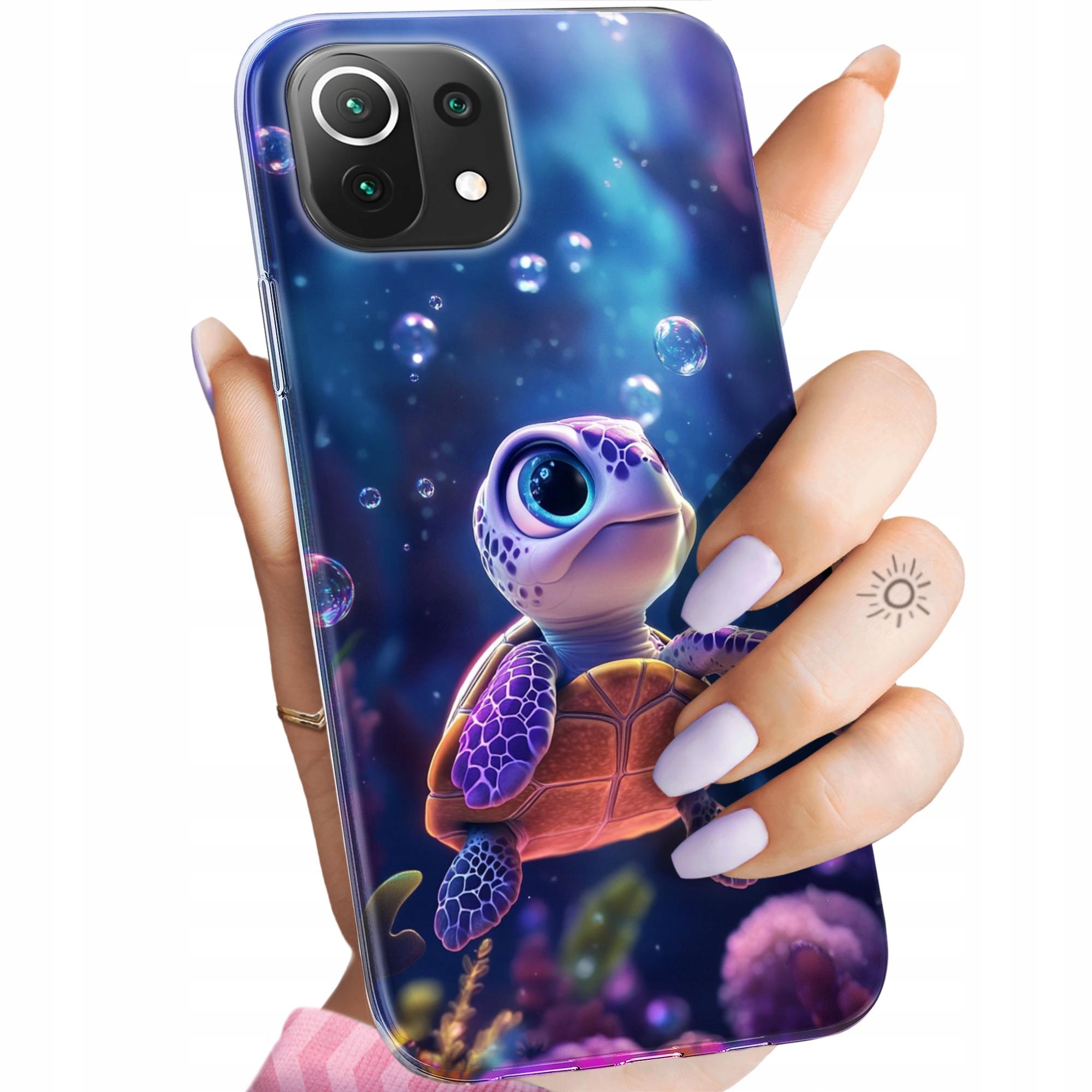 Etui Do Xiaomi MI 11 Lite 4G 5G Ne Żółwie Żółwiki Żółw Obudowa