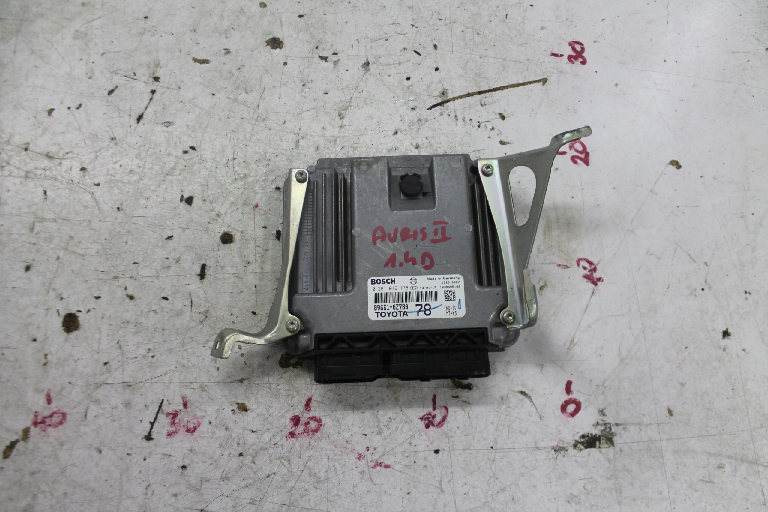 computer Motore 89661-0Z780 AURIS II E18 1.4 D-4D 12-18