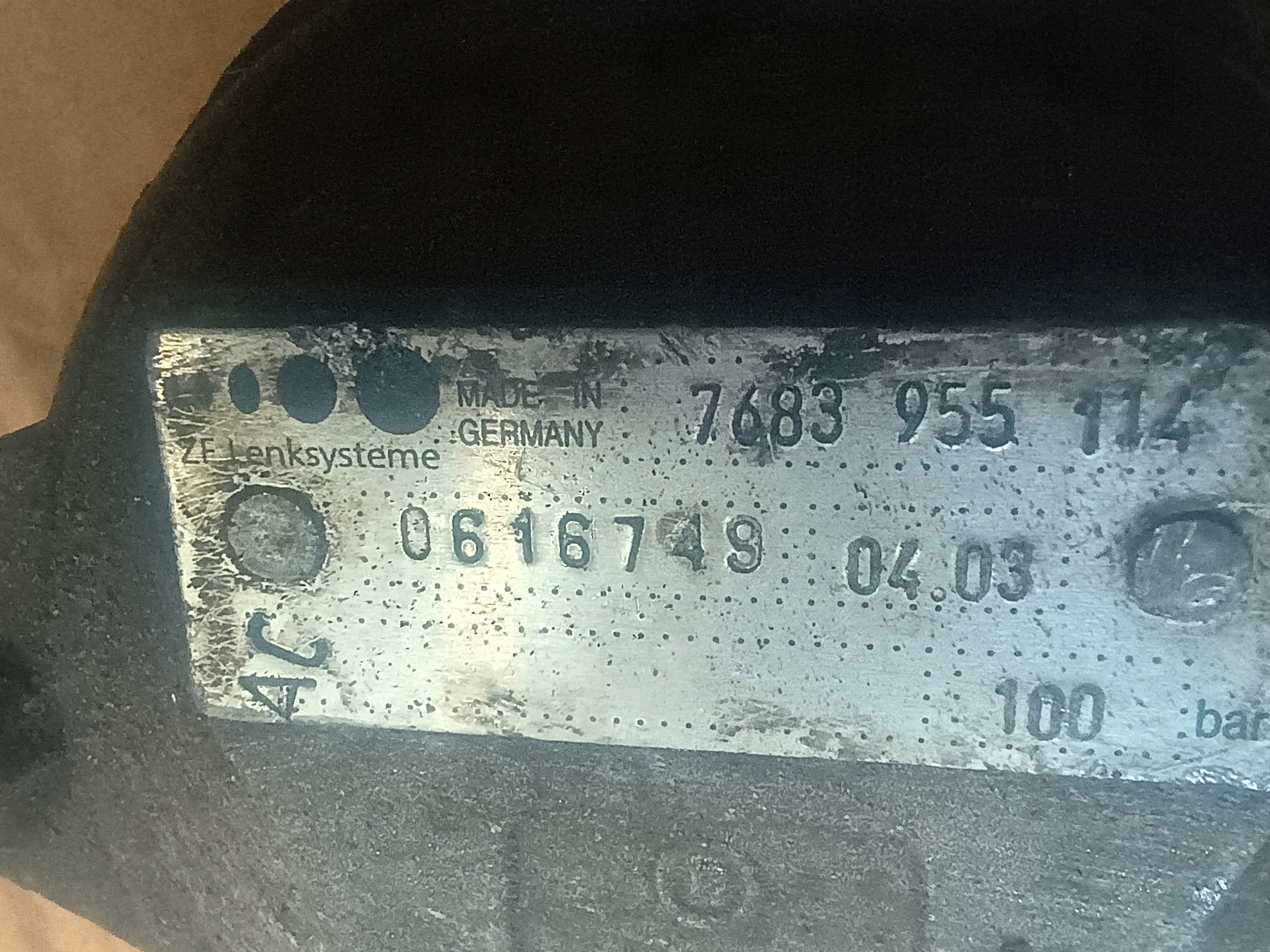Pompa servosterzo 7683955114 FIAT