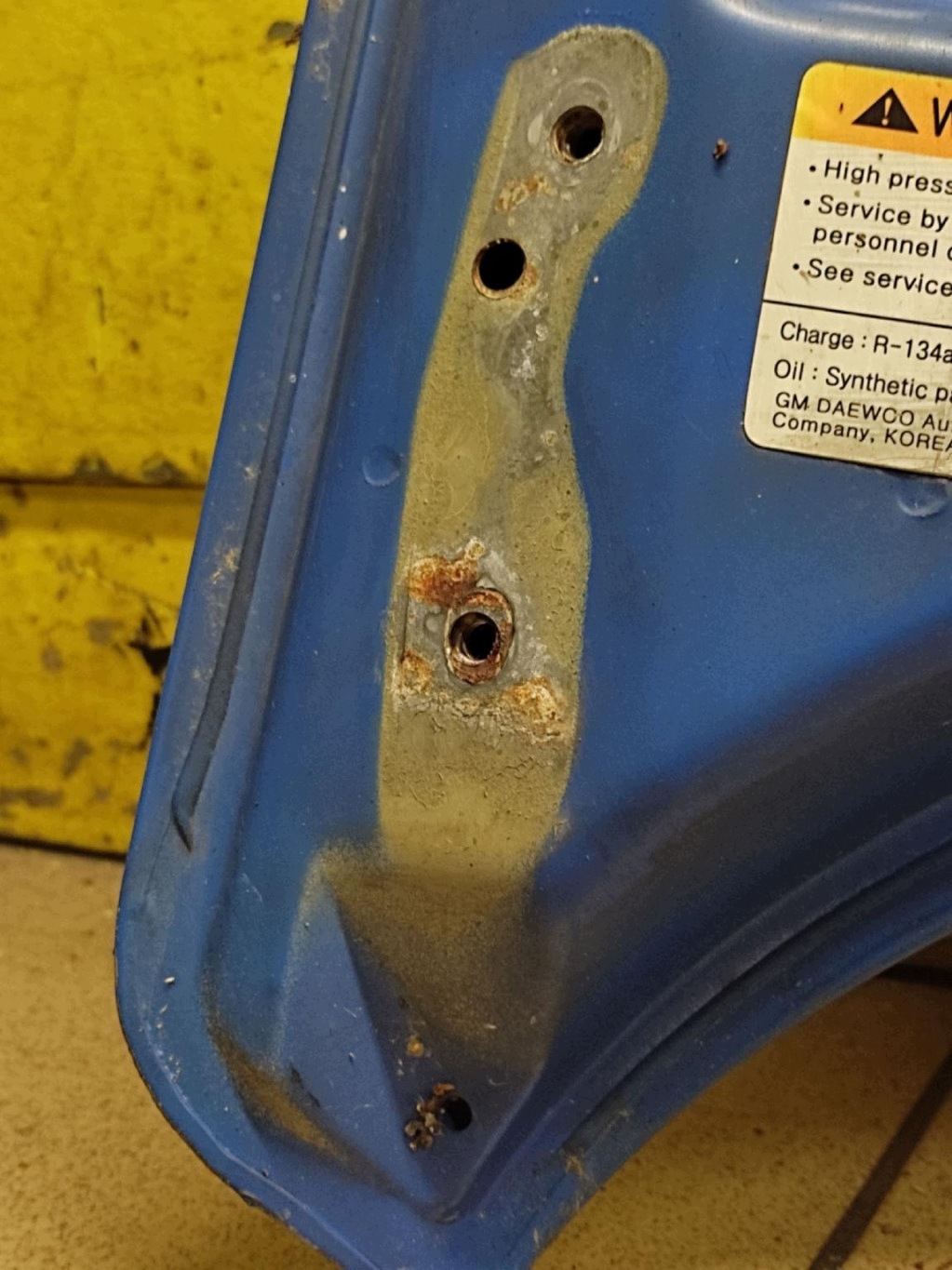 CHEVROLET MATIZ kapota