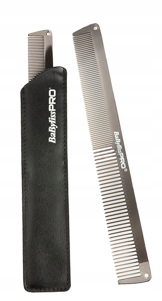 

Babyliss Pro grzebień metalowy czarny M3843E