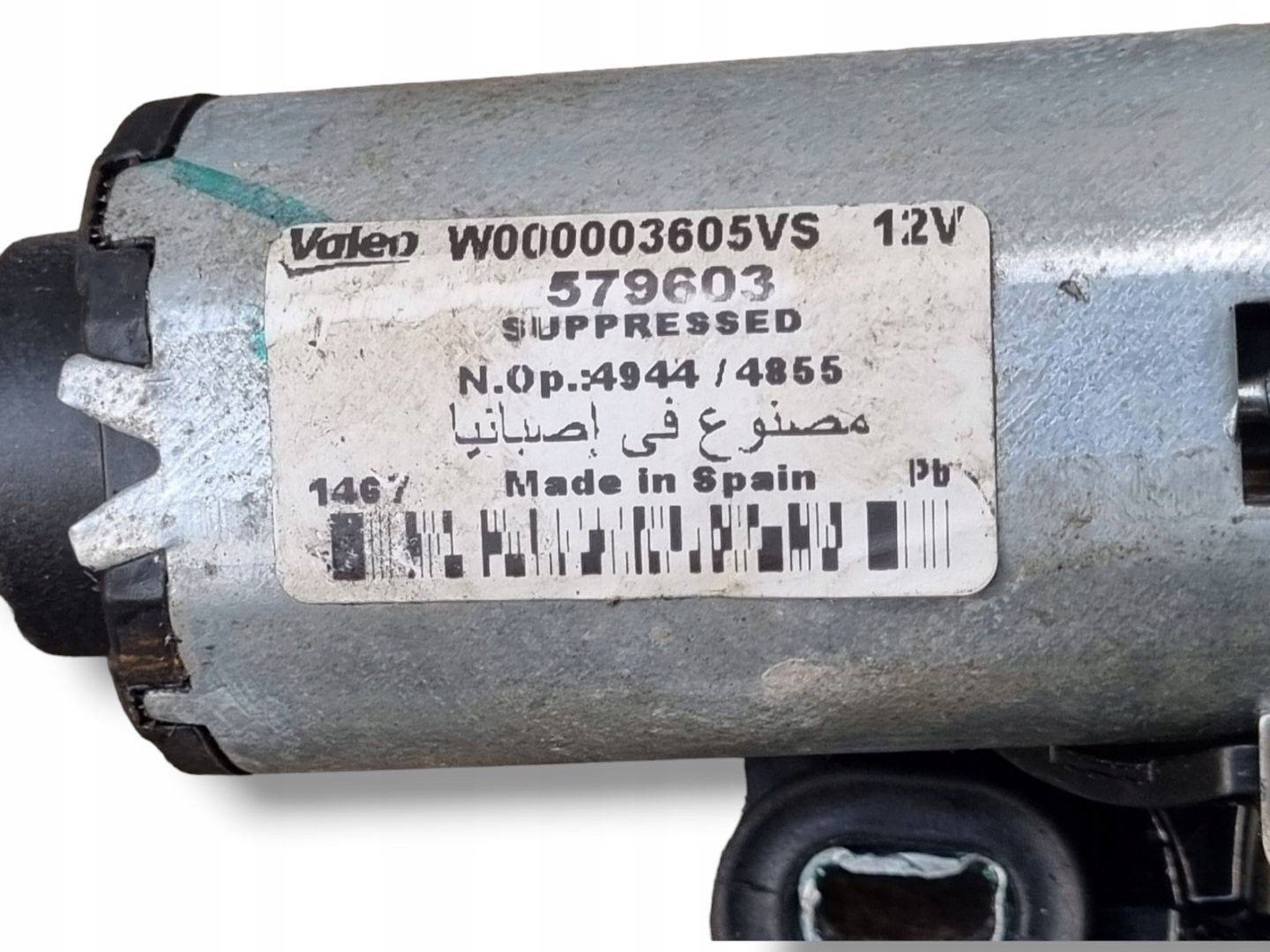 motor ablaktörlők ablak tylnej Audi A3 8P facelift 2006 8E9955711E